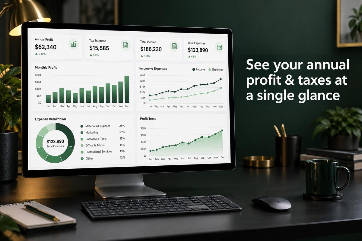 Small Business Bookkeeping Spreadsheet – preview 6
