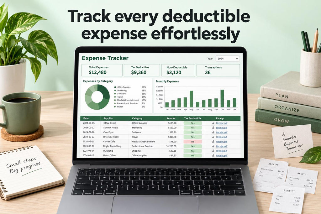 Small Business Bookkeeping Spreadsheet – preview 10