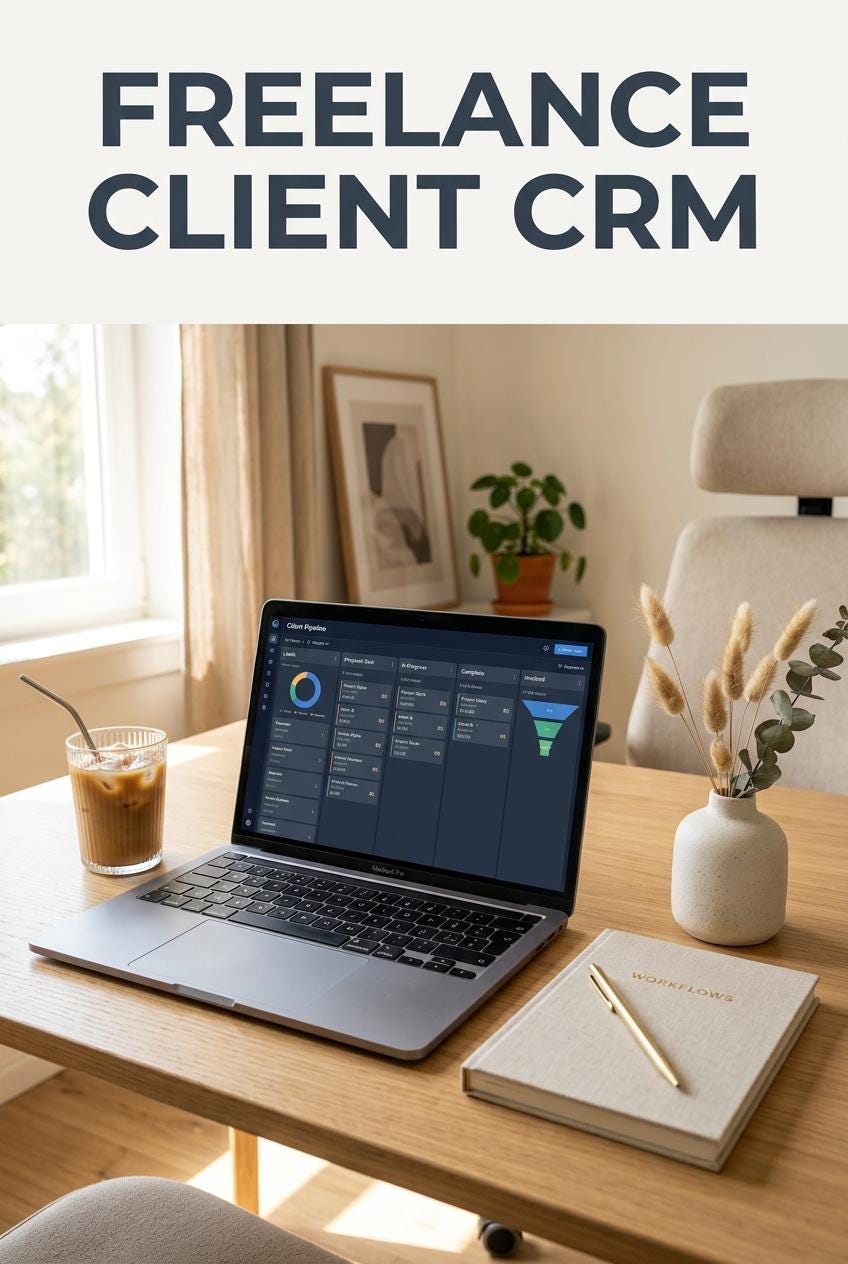 Freelance Client CRM & Project Tracker – preview 3