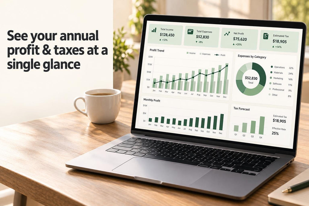 Small Business Bookkeeping Spreadsheet – preview 5