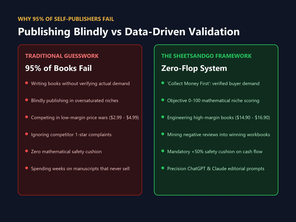 KDP Niche Research Tracker for Amazon Self Publishing – preview 2