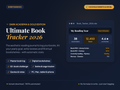 Ultimate Book Tracker 2026 – Dark Academia edition