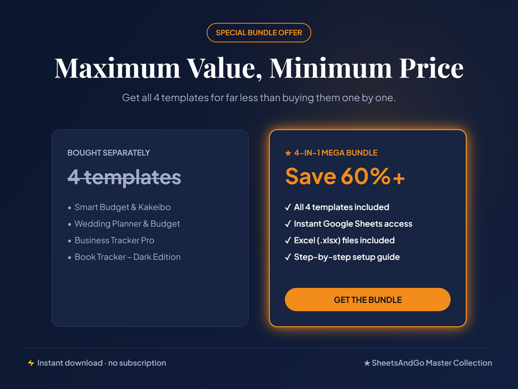 4-in-1 bundle – save over 60%