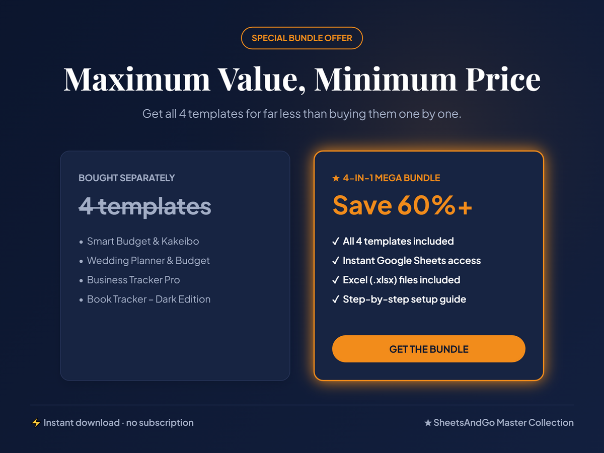 4-in-1 bundle – save over 60%